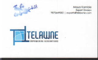 Vendors Visiting Cards LIST