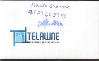 Vendors Visiting Cards LIST