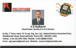 Vendors Visiting Cards LIST