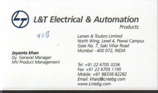 Vendors Visiting Cards LIST