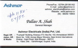 Vendors Visiting Cards LIST