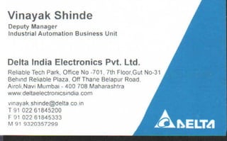Vendors Visiting Cards LIST