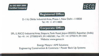 Vendors Visiting Cards LIST