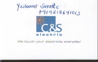 Vendors Visiting Cards LIST