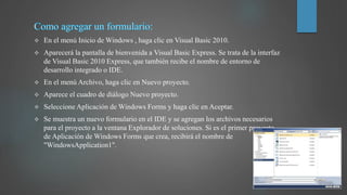 10 Herramientas Visual Basic | PPTX
