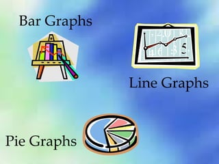 Pie Graphs Line Graphs Bar Graphs 
