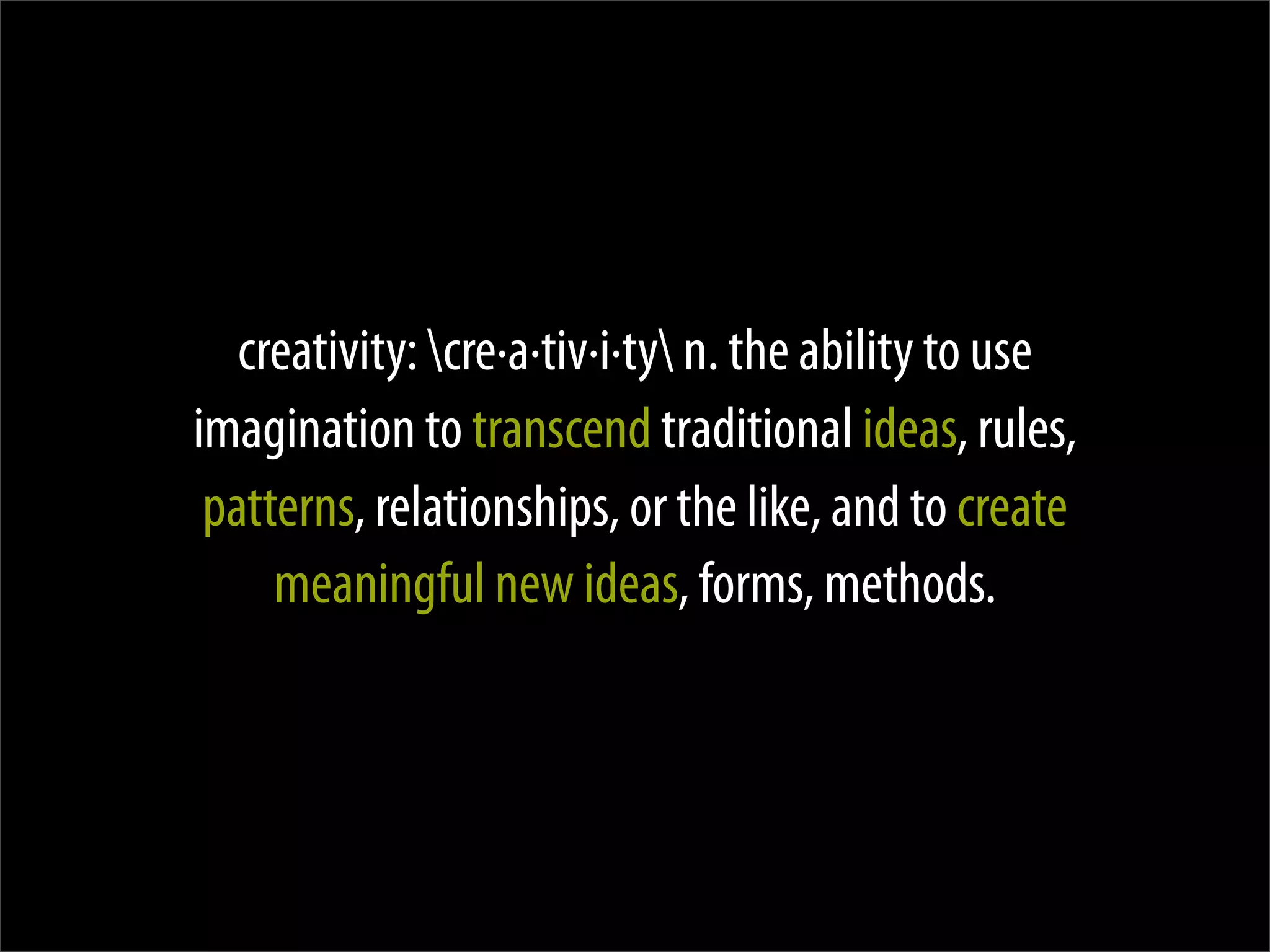 Visual and Creative Thinking:What We Learned From Peter Pan and Willy Wonka