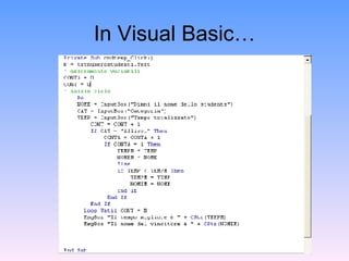 Visual Basic | PPT