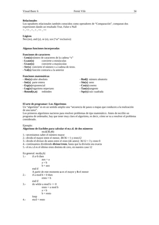 Tutorial de Visual basic | PDF