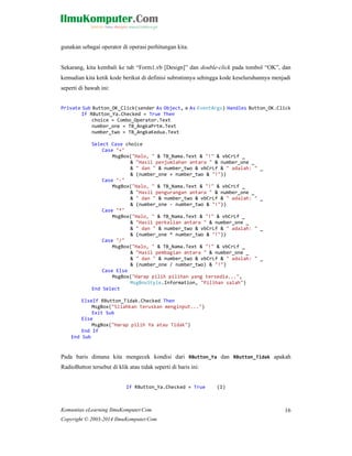 Visual basic 2015 | PDF