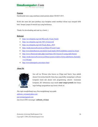 Visual basic 2015 | PDF