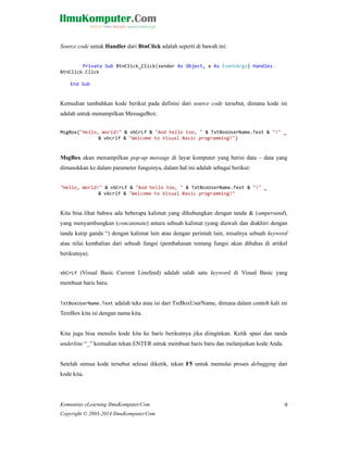 Visual basic 2015 | PDF