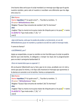 Visual basic script v1 wd | PDF