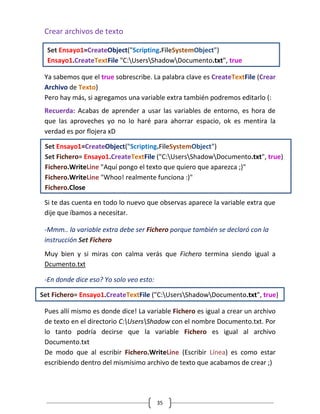Visual basic script v1 wd | PDF