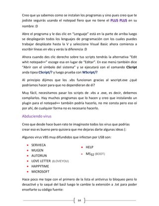 Visual basic script v1 wd | PDF