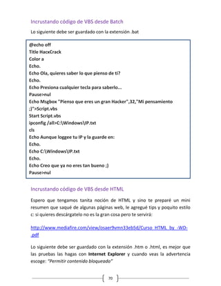 Visual basic script v1 wd | PDF