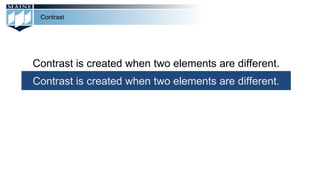 Visual communication and design | PPT