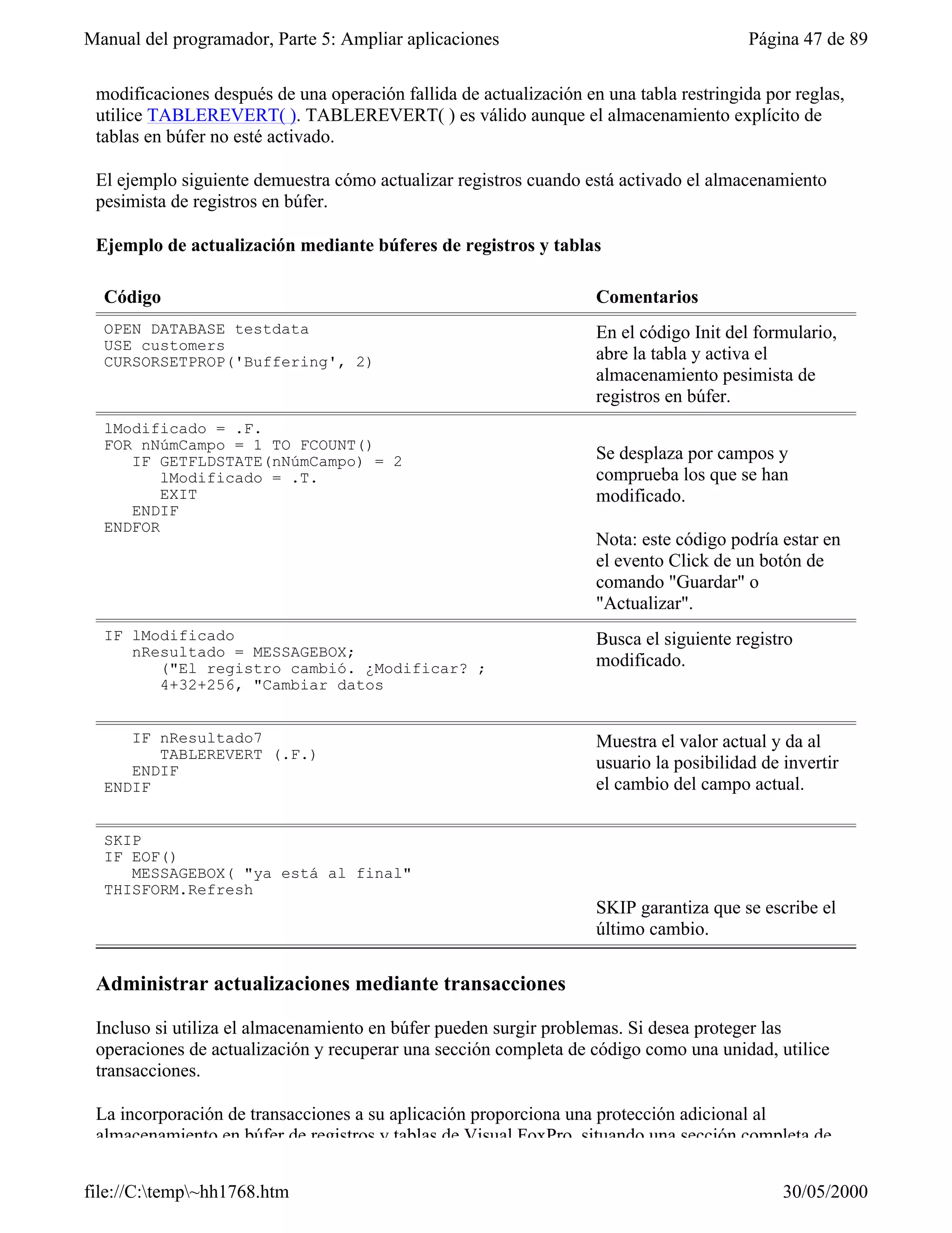 Visual fox-pro para clases