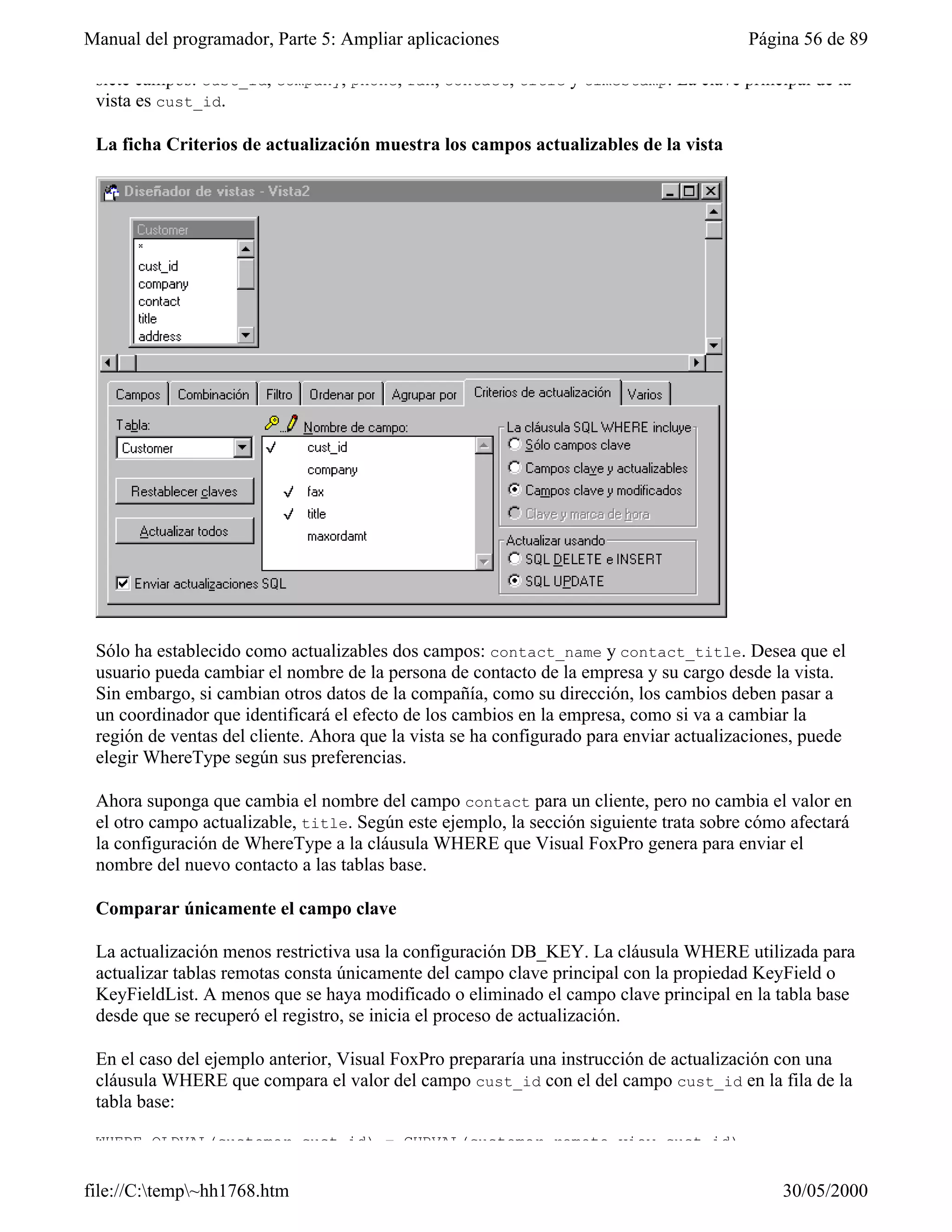 Visual fox-pro para clases