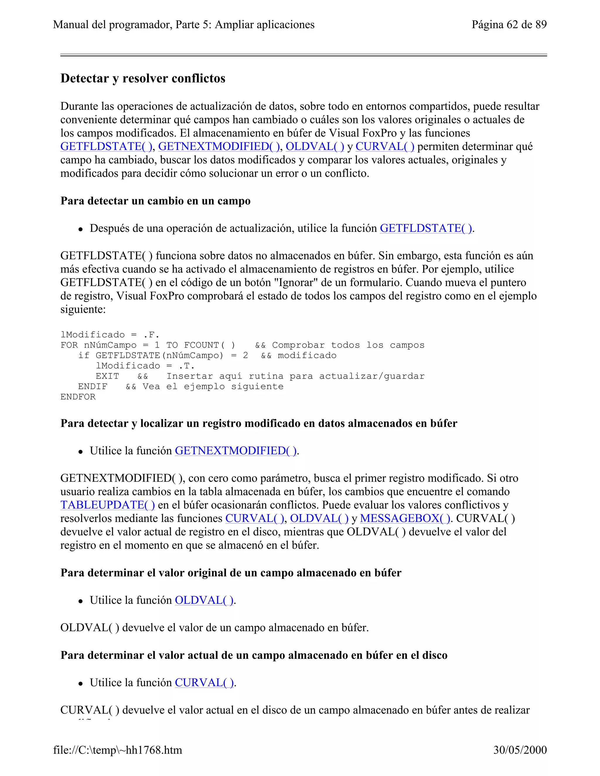 Visual fox-pro para clases