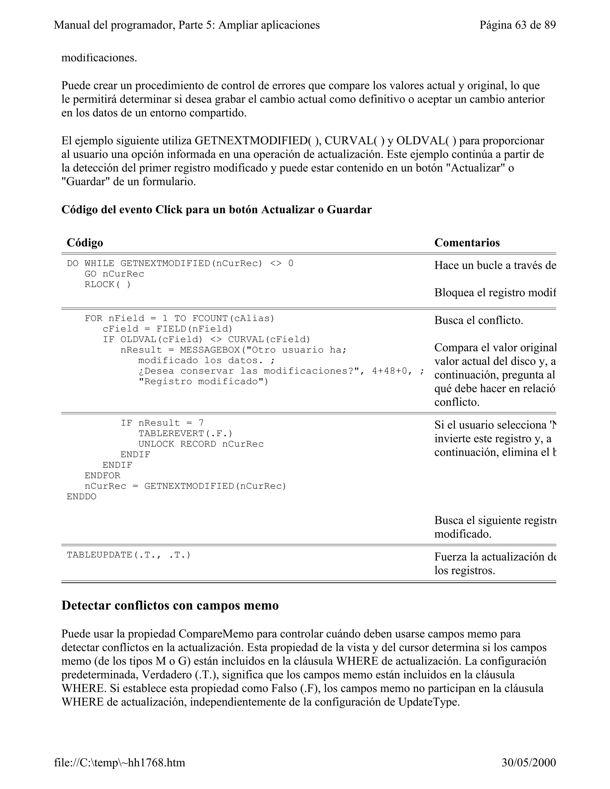 Visual fox-pro para clases