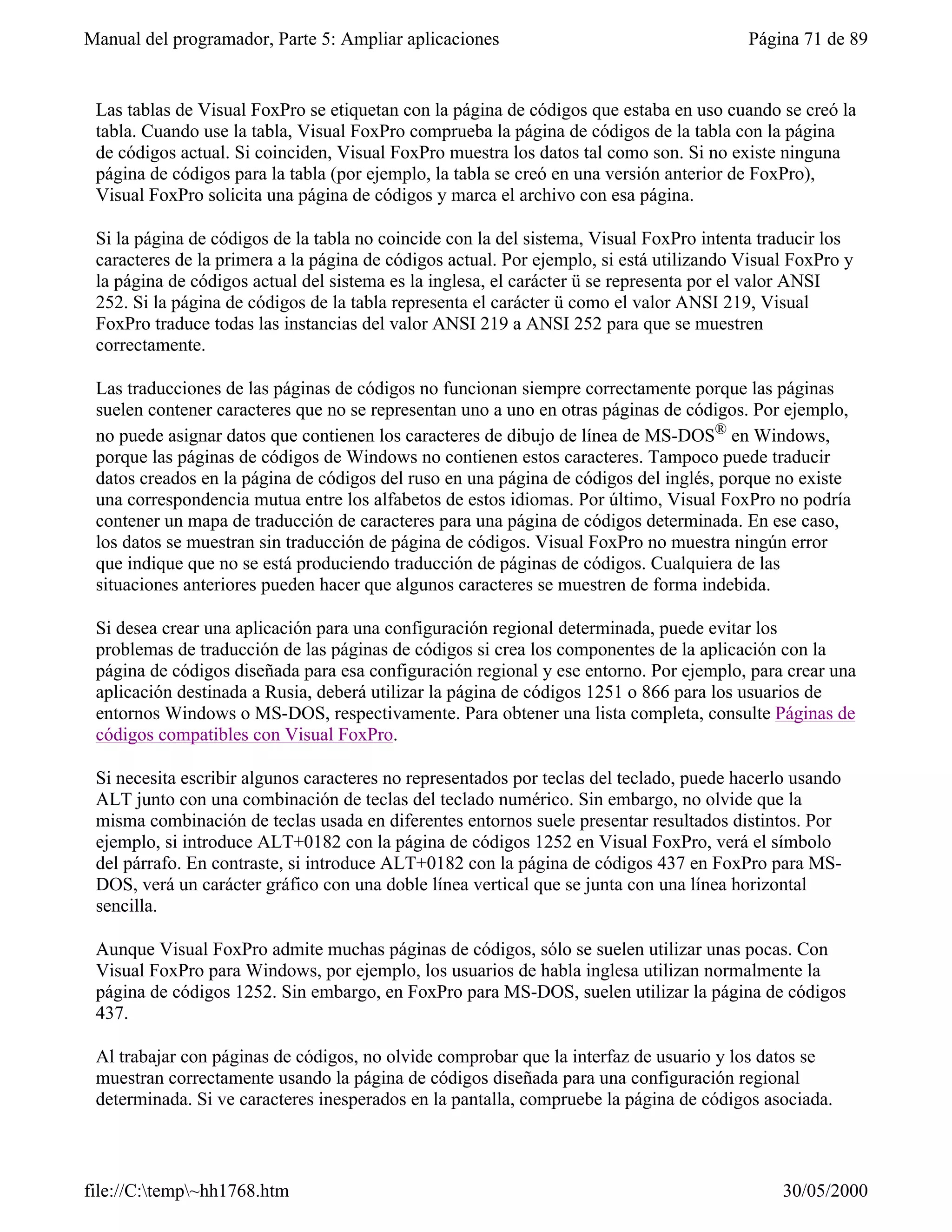 Visual fox-pro para clases