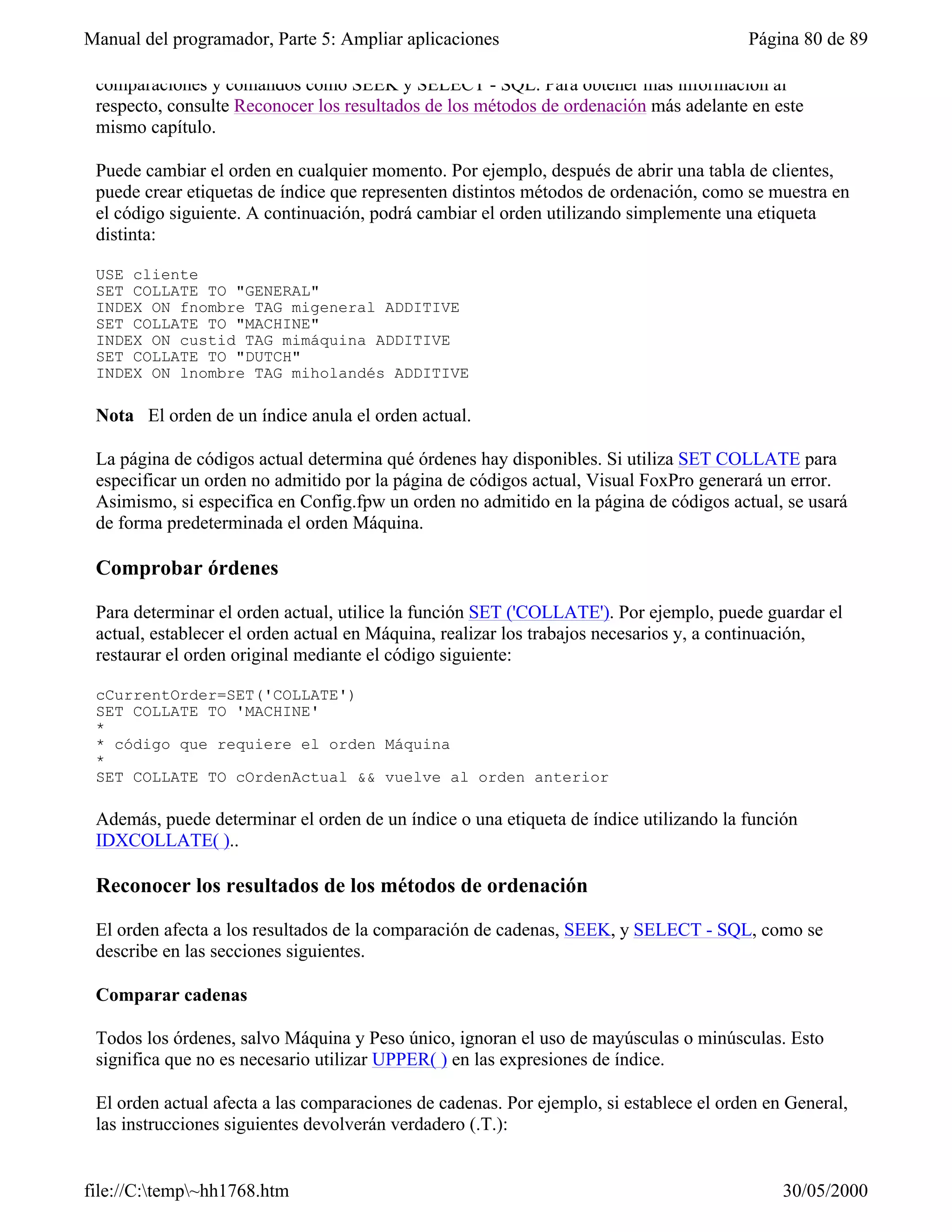 Visual fox-pro para clases