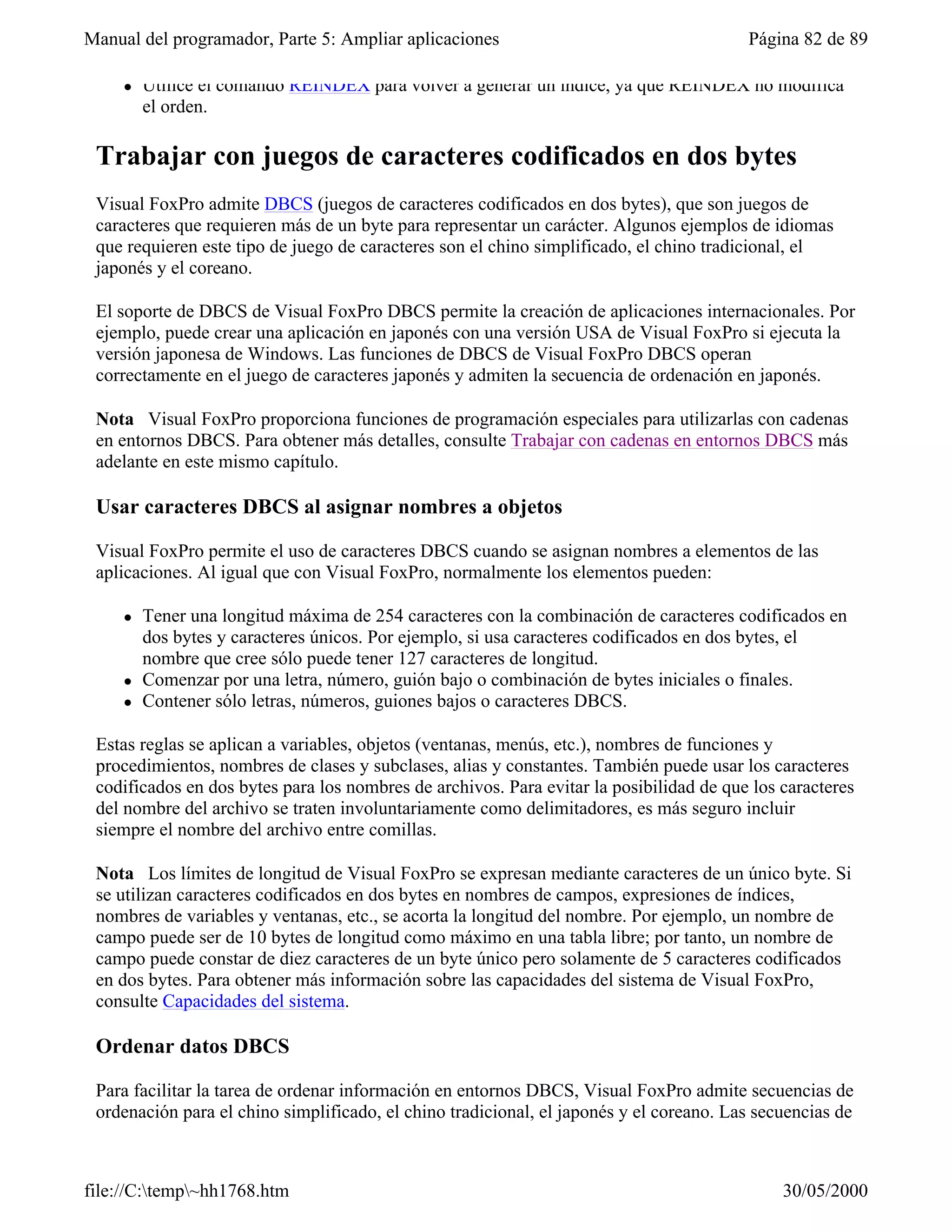 Visual fox-pro para clases