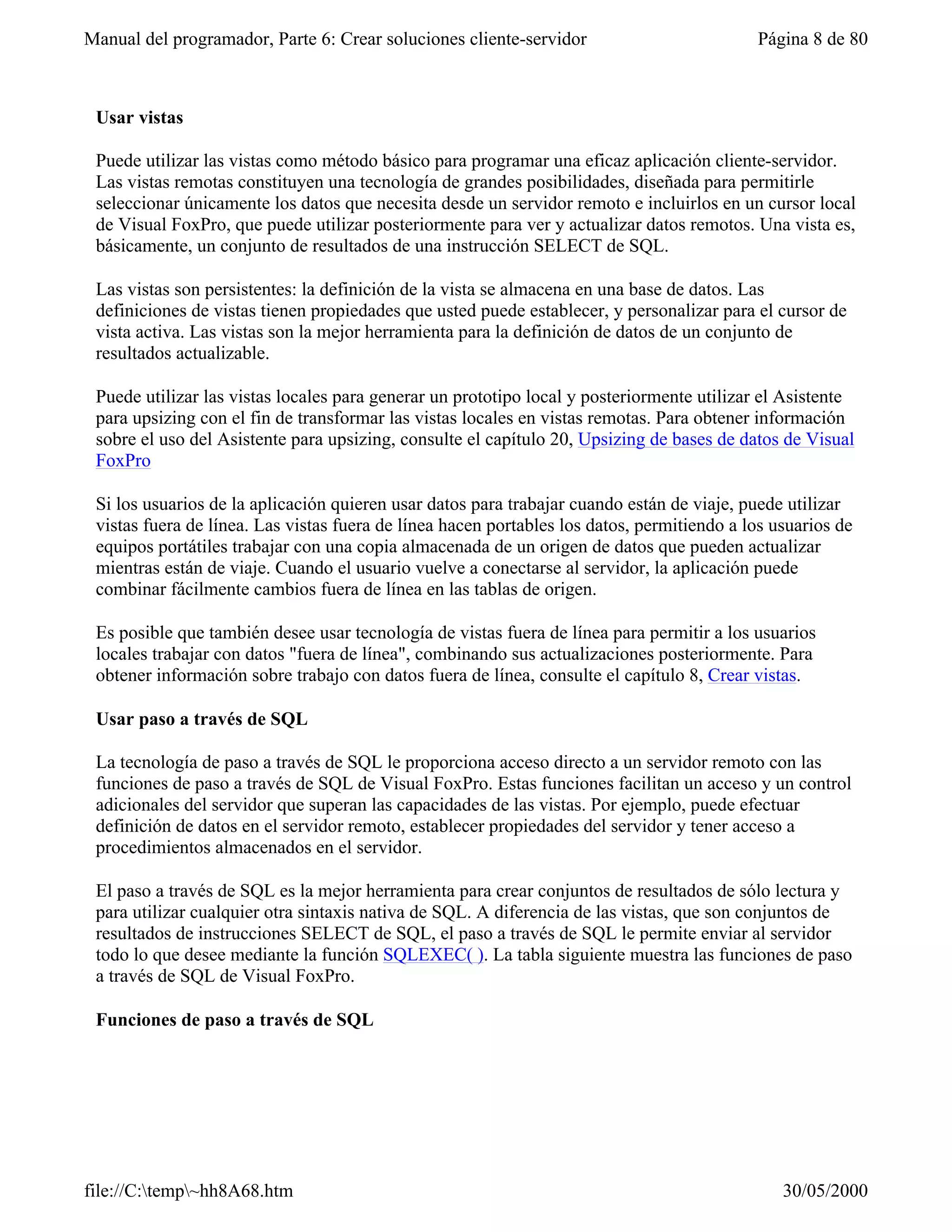 Visual fox-pro para clases