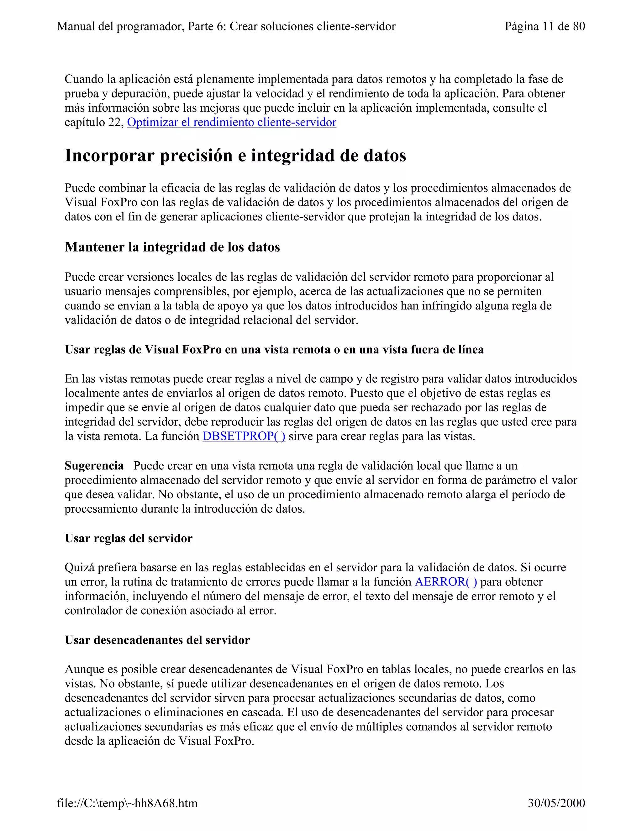 Visual fox-pro para clases