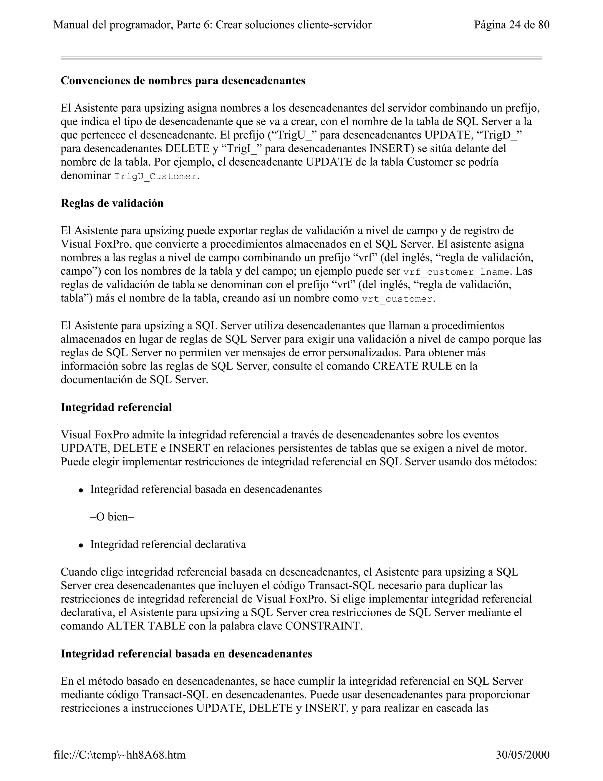 Visual fox-pro para clases