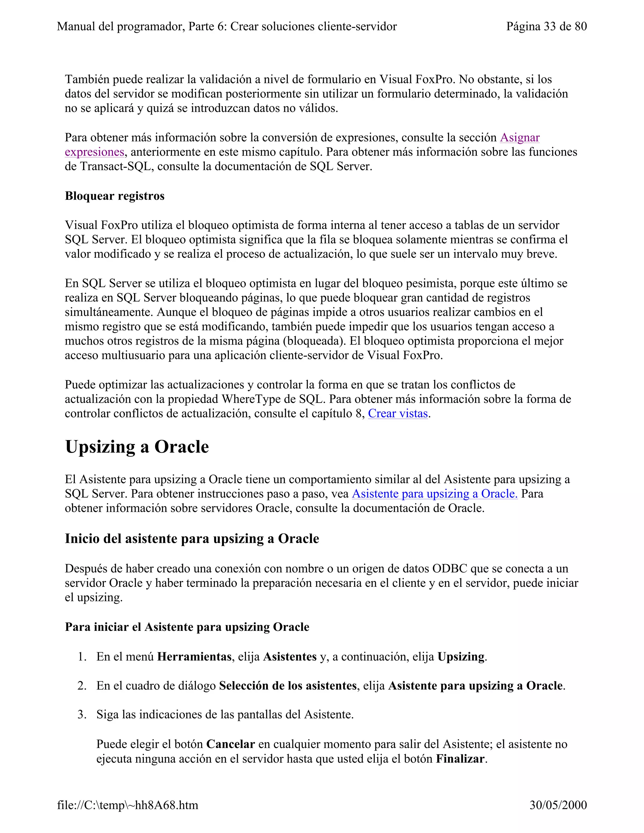 Visual fox-pro para clases