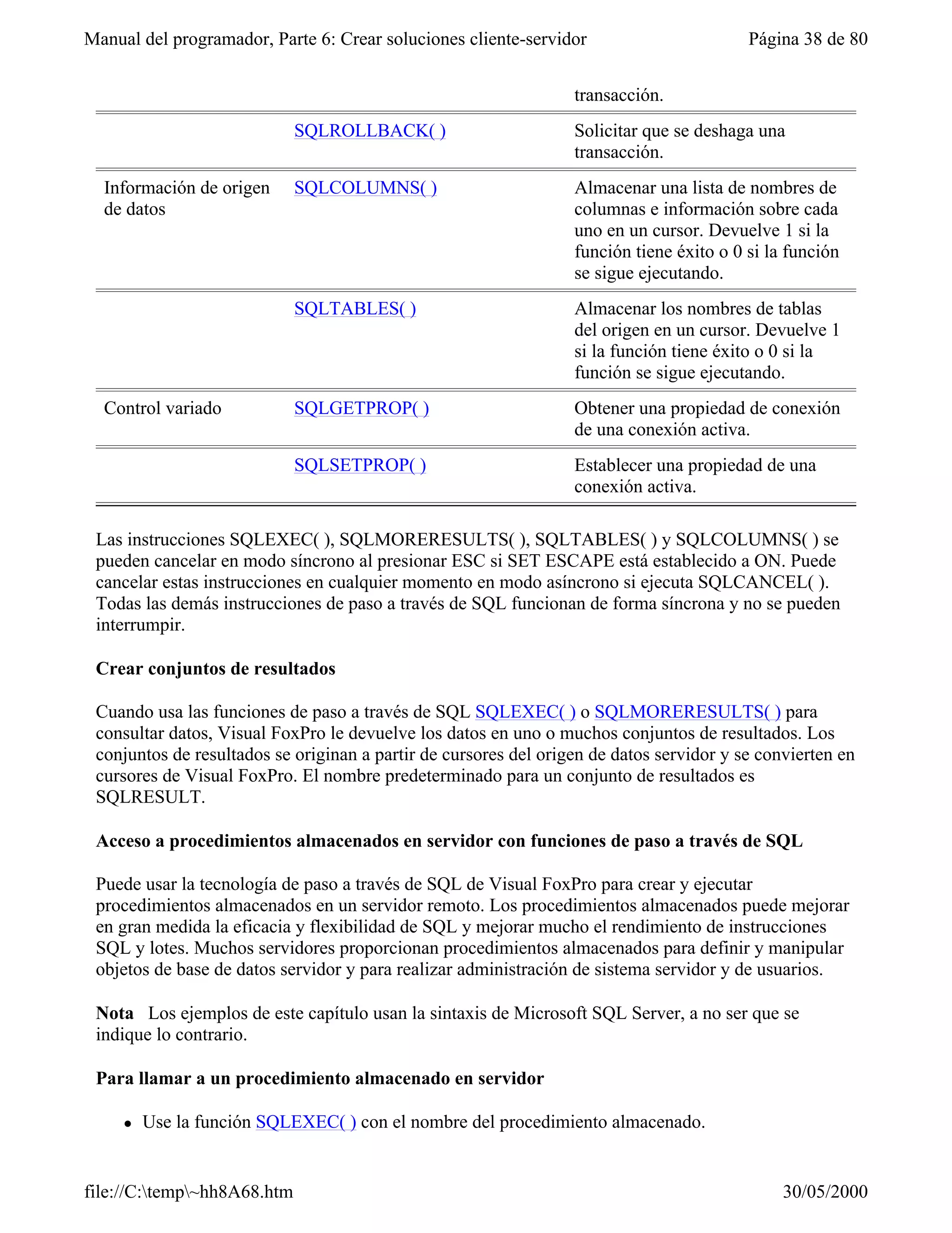 Visual fox-pro para clases