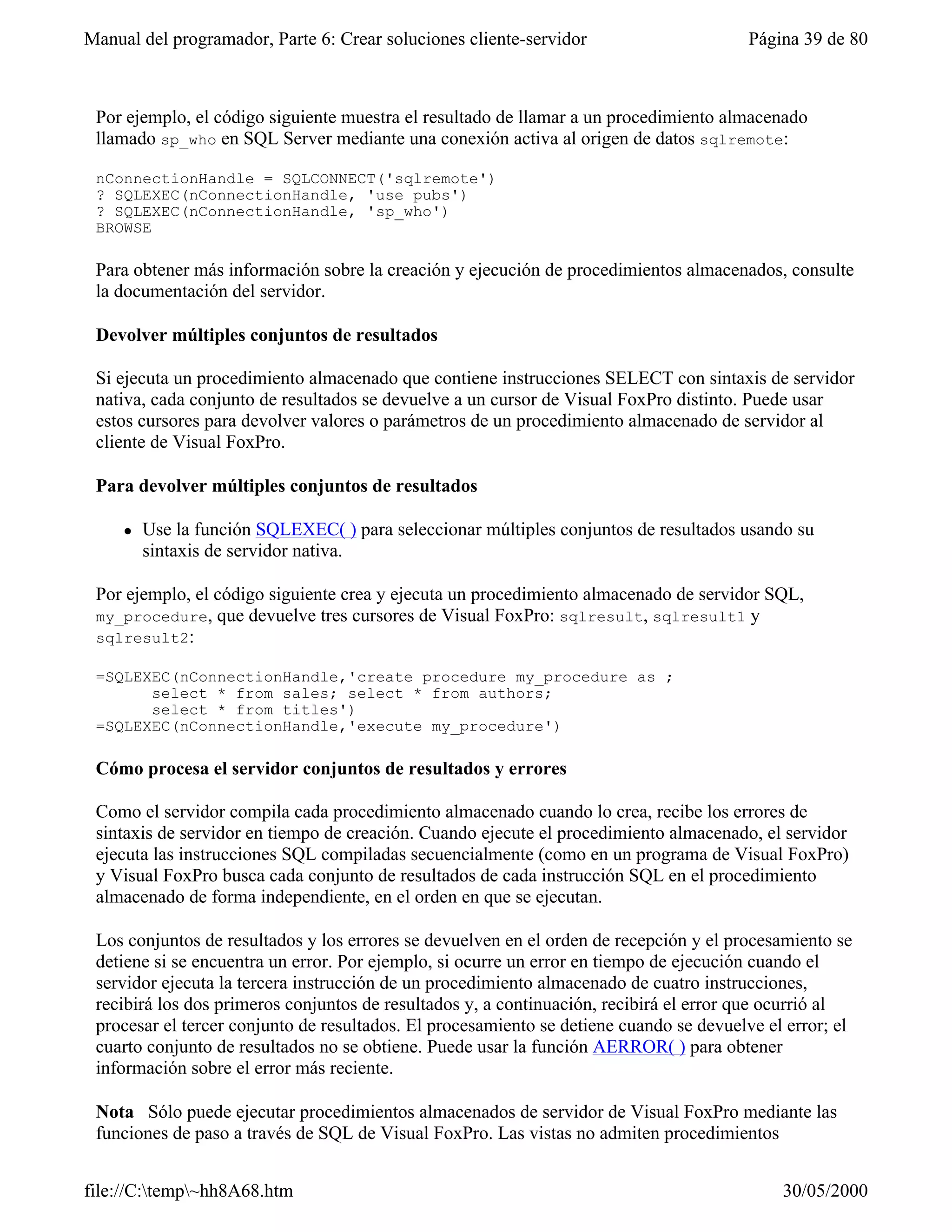 Visual fox-pro para clases