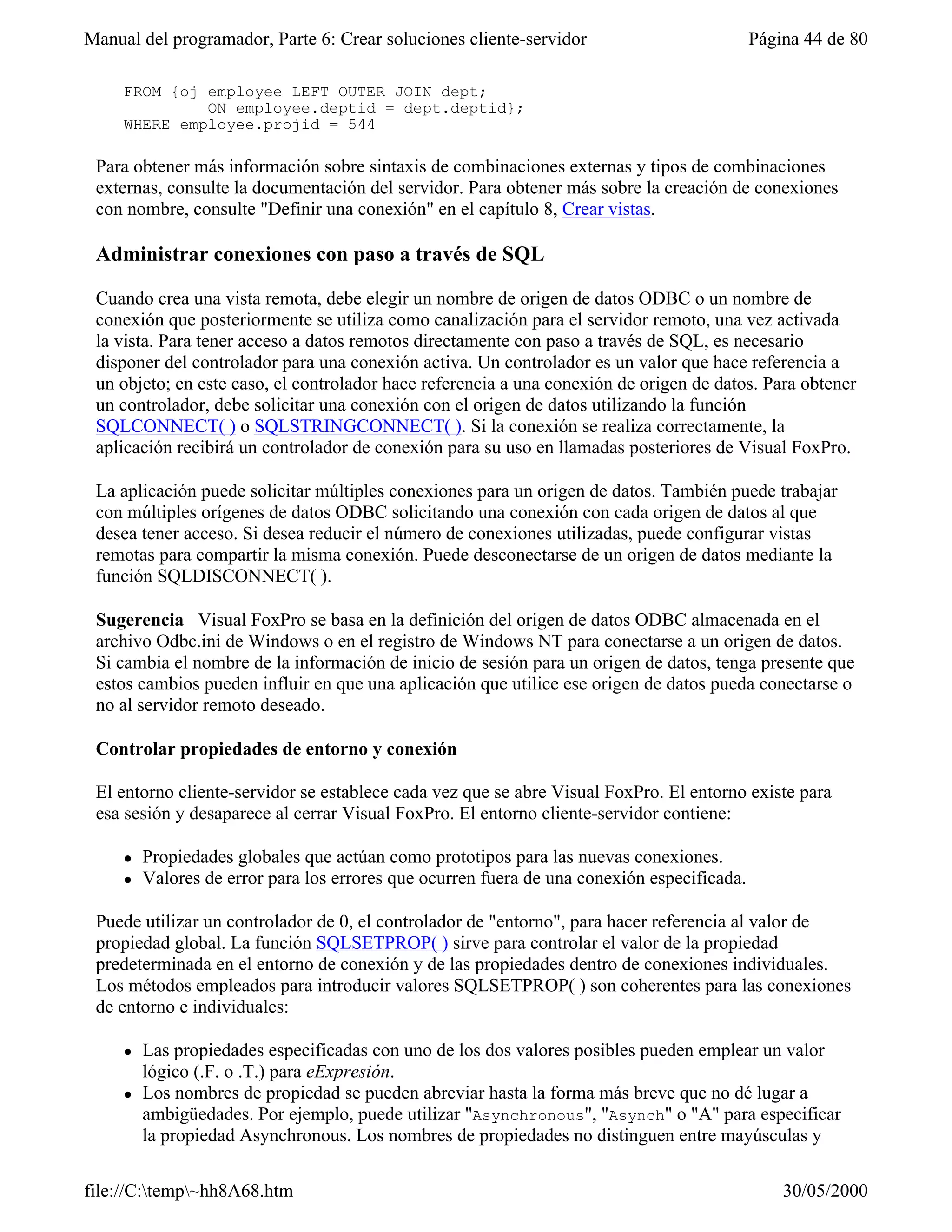 Visual fox-pro para clases