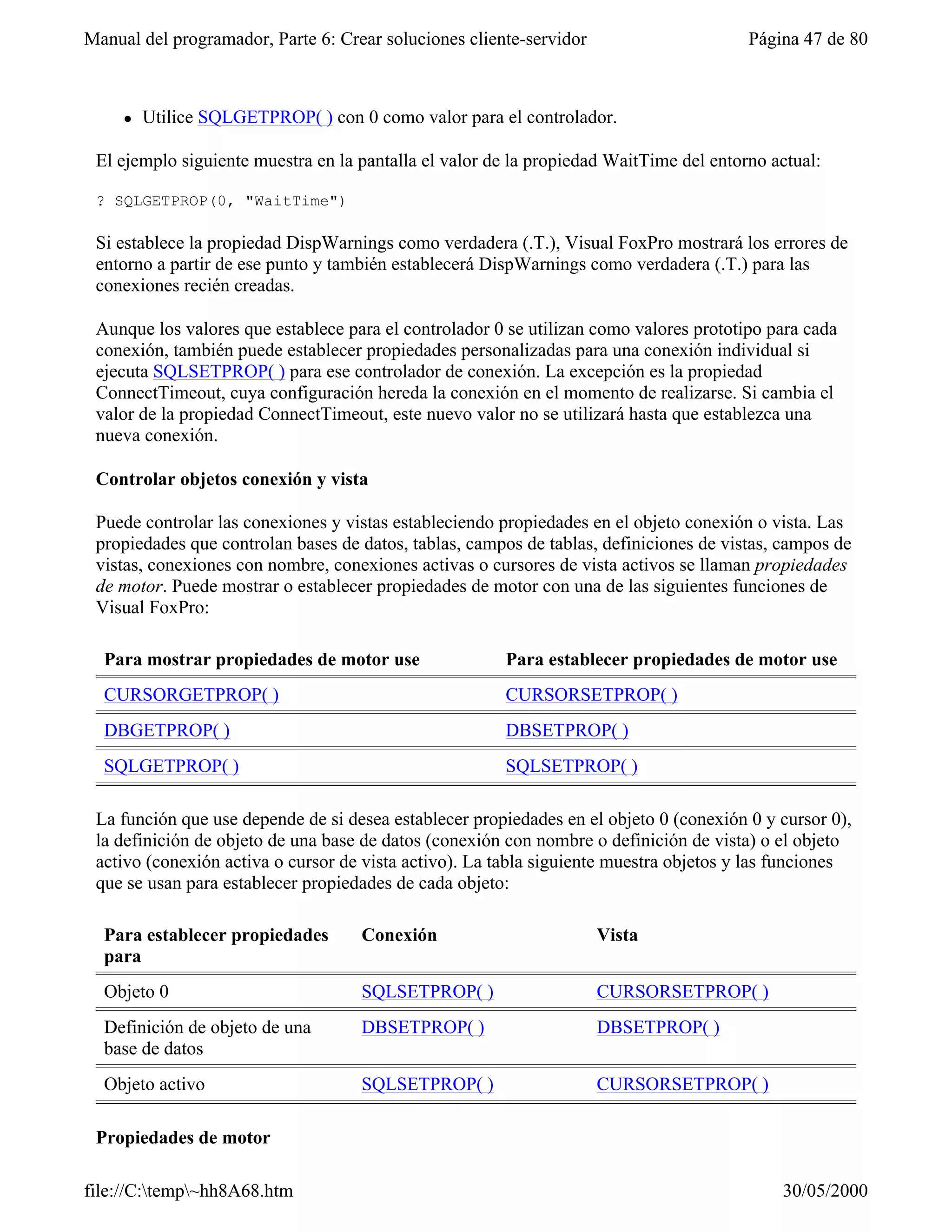 Visual fox-pro para clases