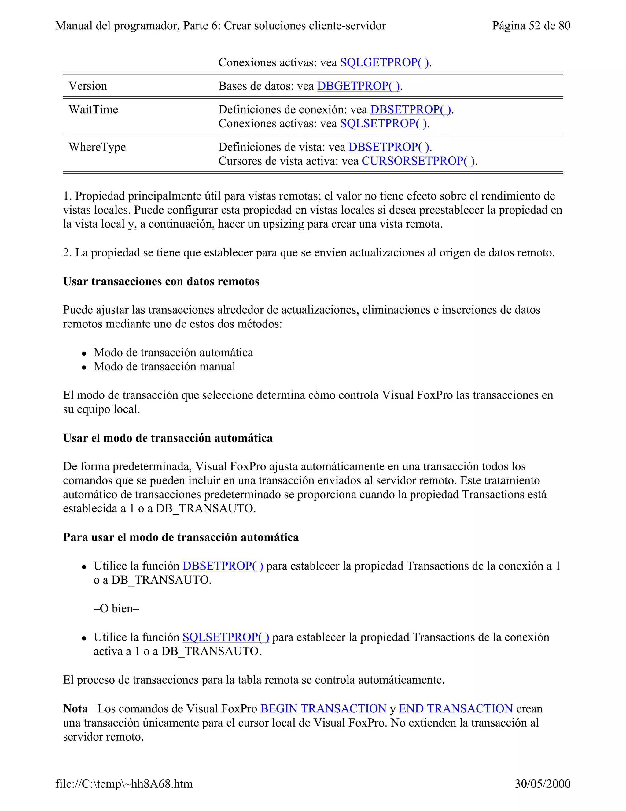 Visual fox-pro para clases