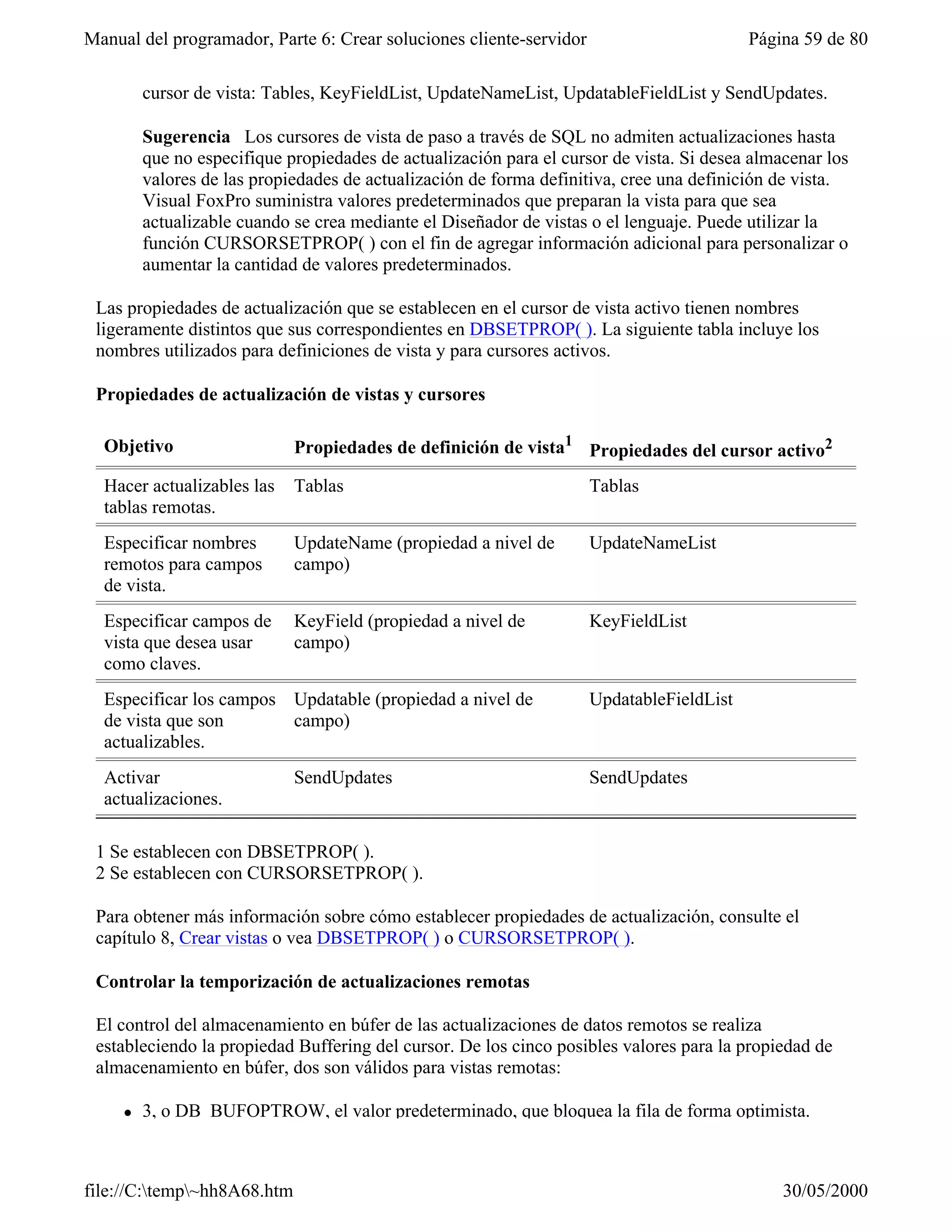 Visual fox-pro para clases