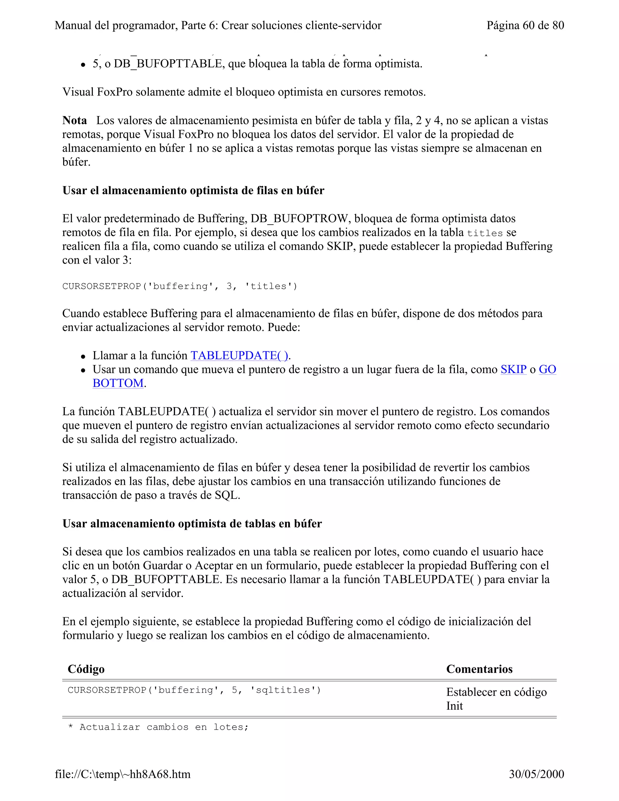 Visual fox-pro para clases