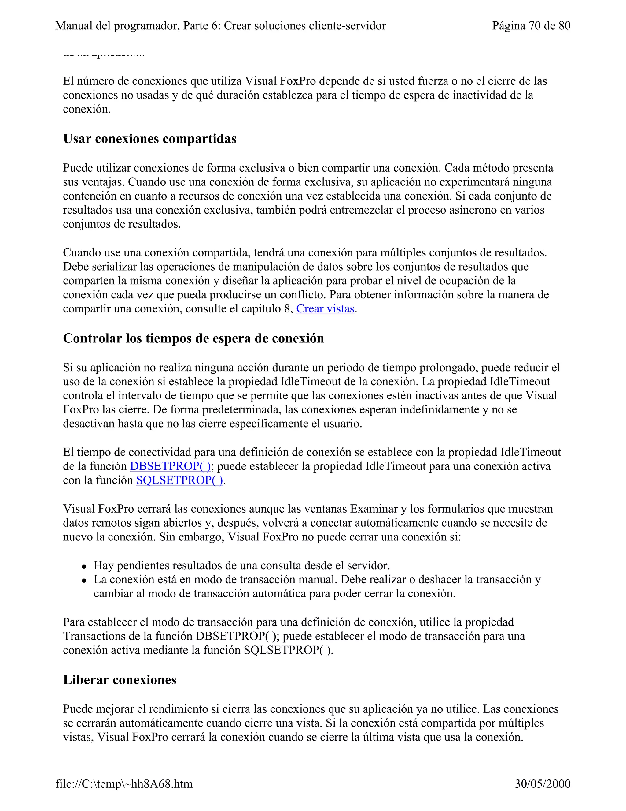 Visual fox-pro para clases