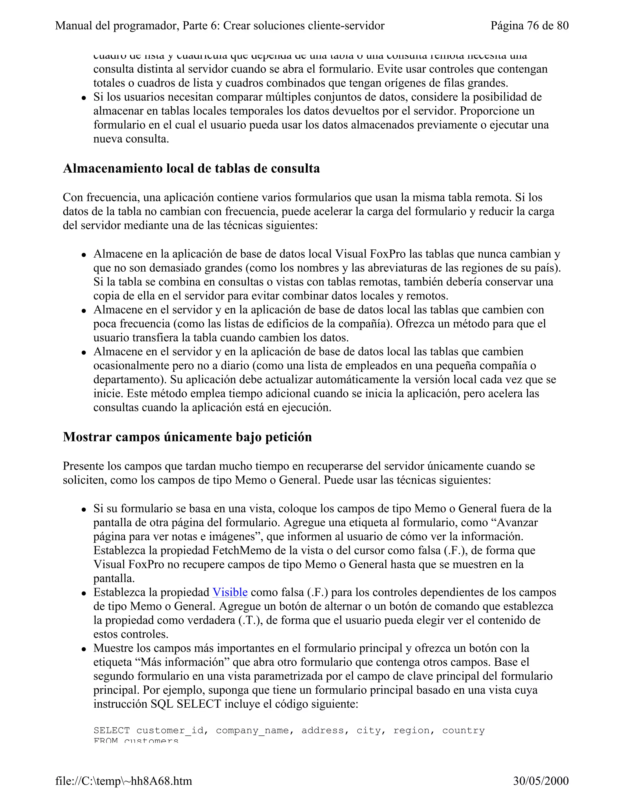 Visual fox-pro para clases