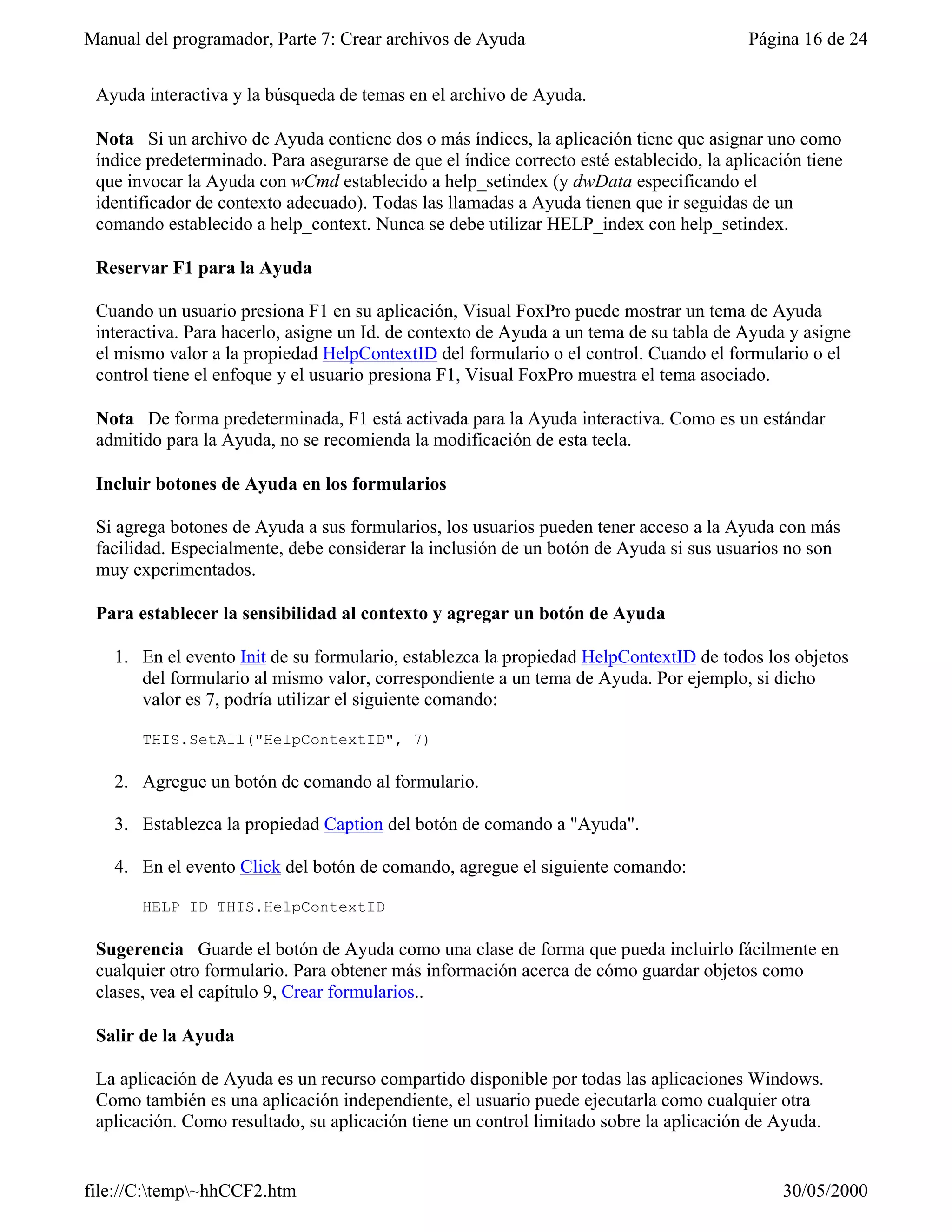 Visual fox-pro para clases