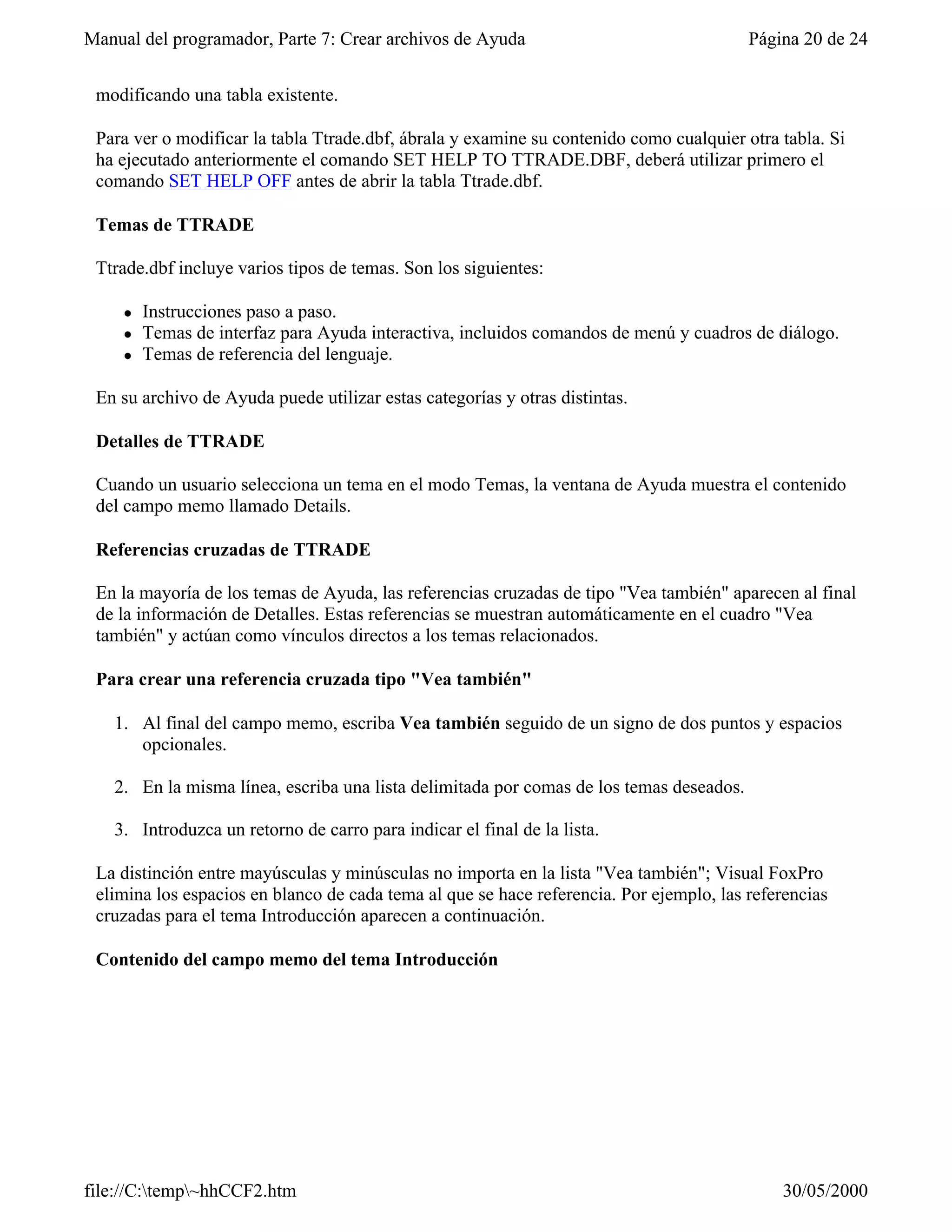 Visual fox-pro para clases