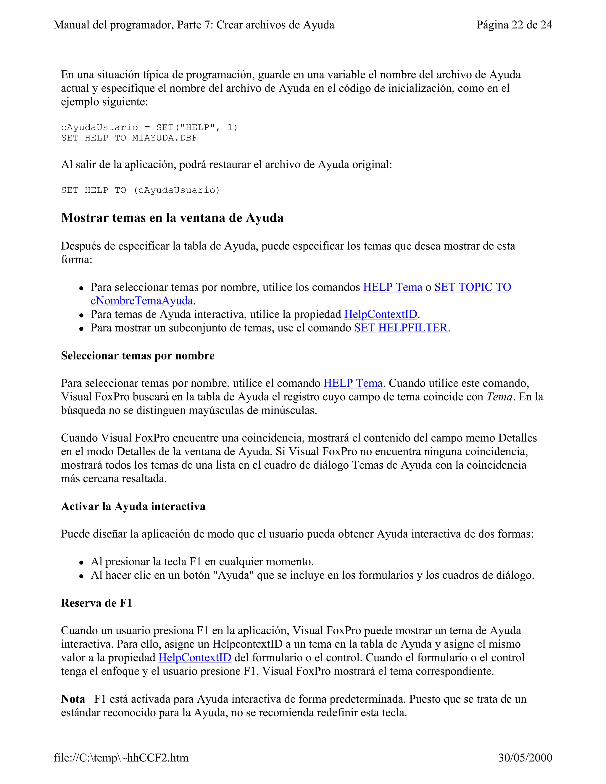 Visual fox-pro para clases