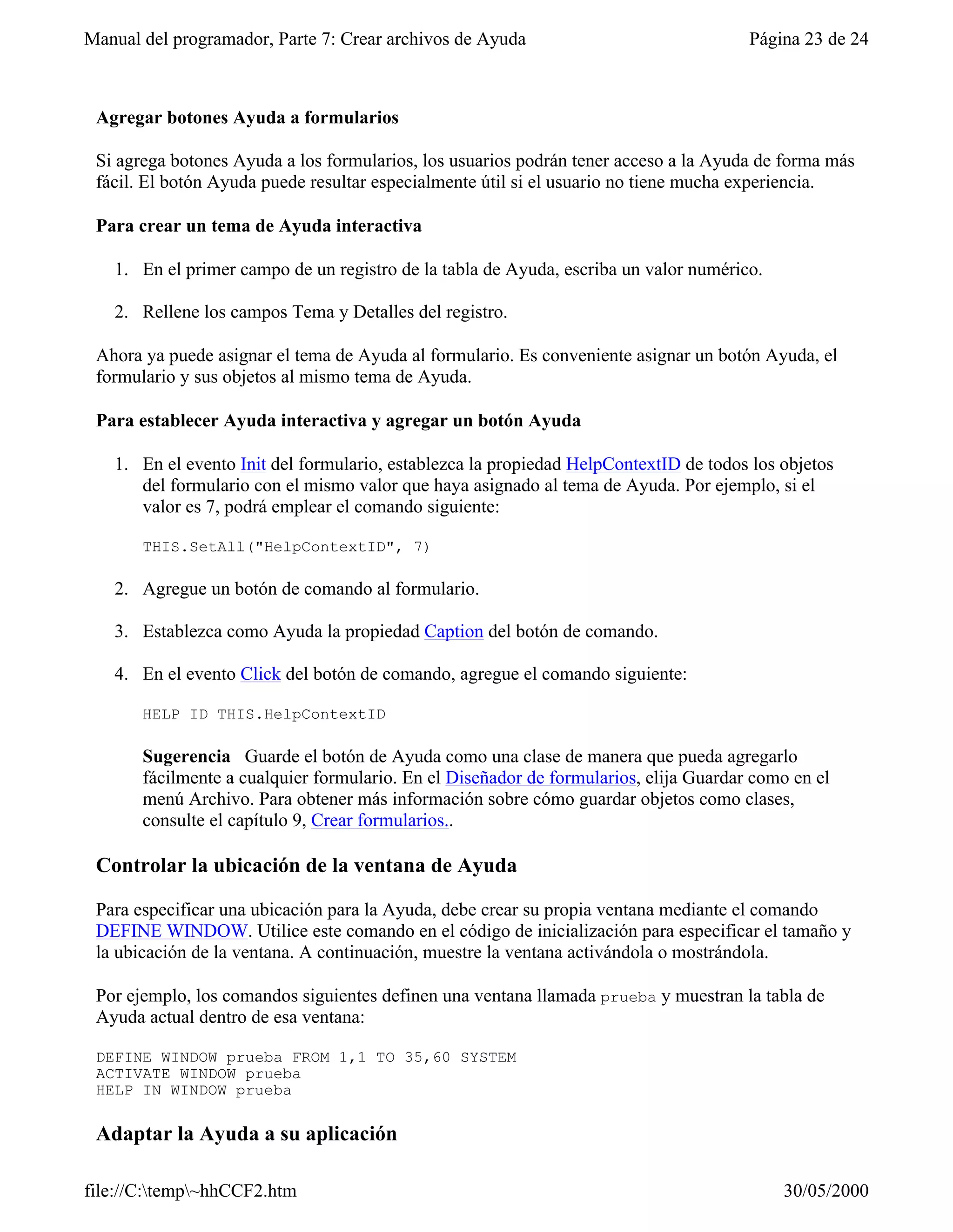 Visual fox-pro para clases