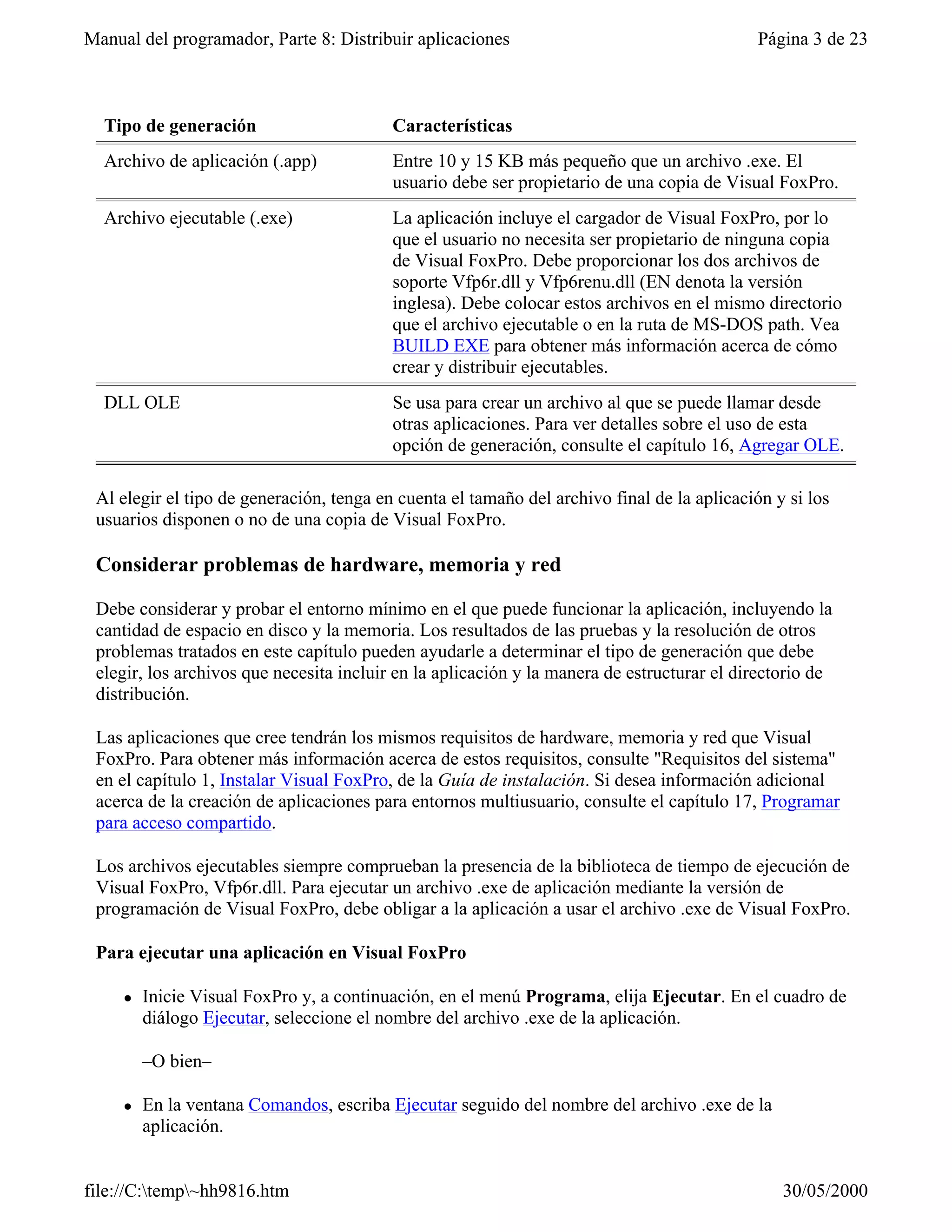 Visual fox-pro para clases