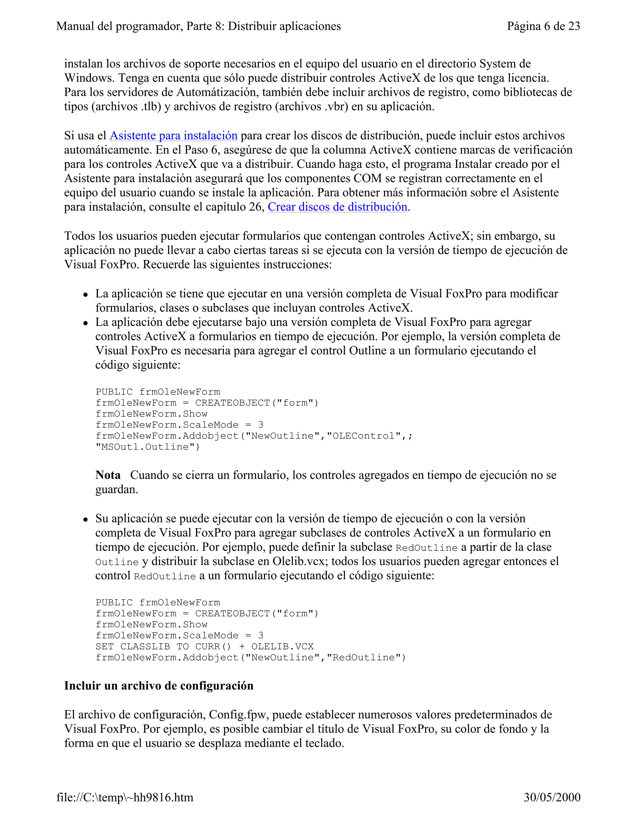 Visual fox-pro para clases