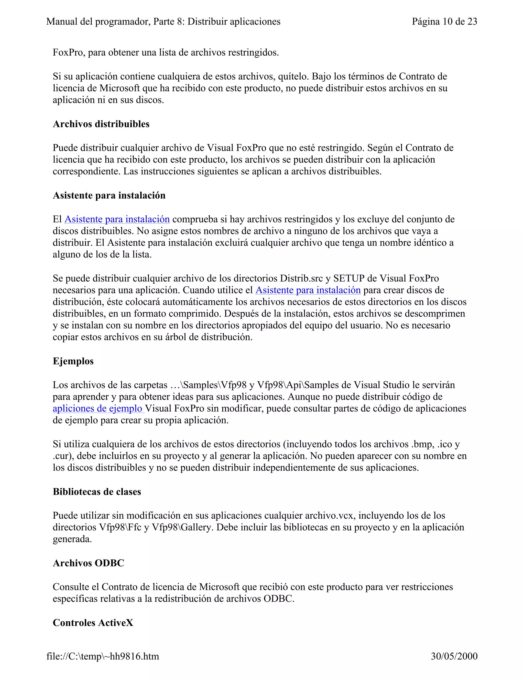 Visual fox-pro para clases