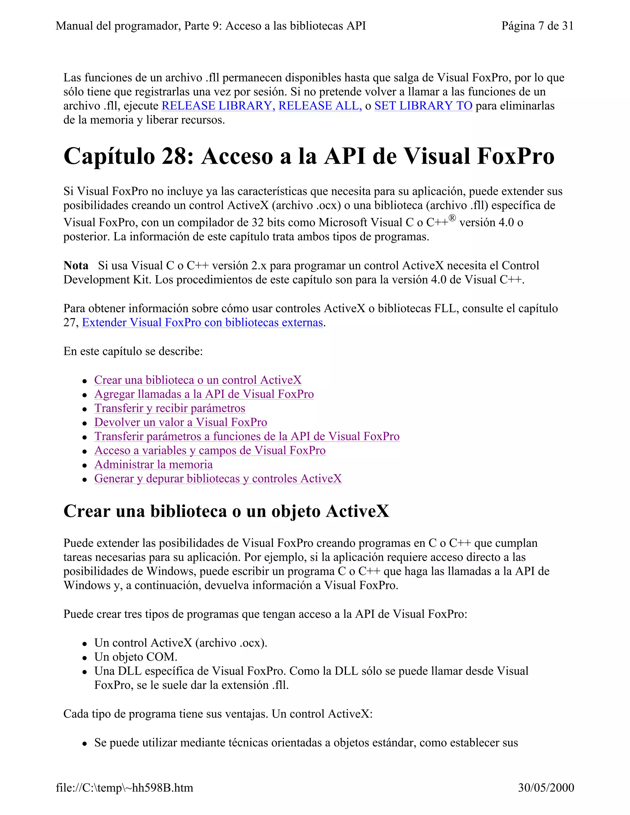 Visual fox-pro para clases