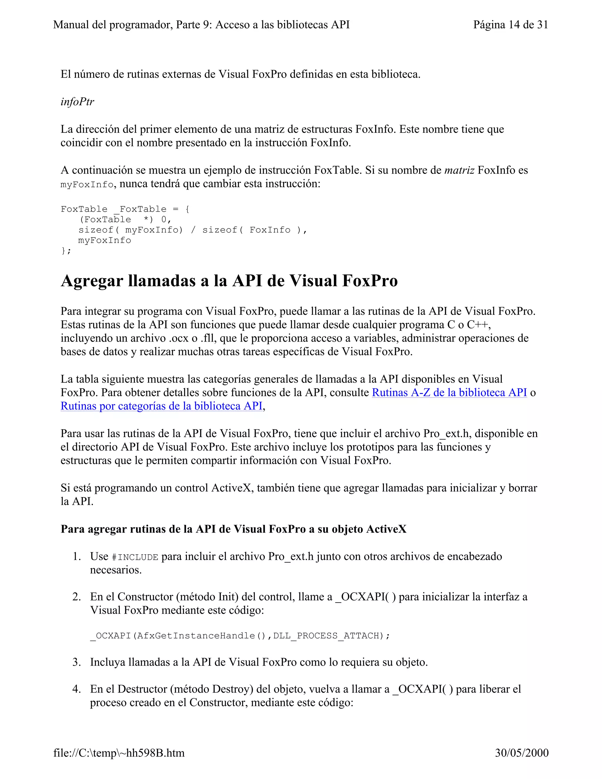 Visual fox-pro para clases